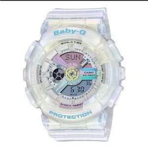 BABY-G DIGITAL-ANALOG 'CLEAR AURORA' IN MULTI - Women’s NWOT